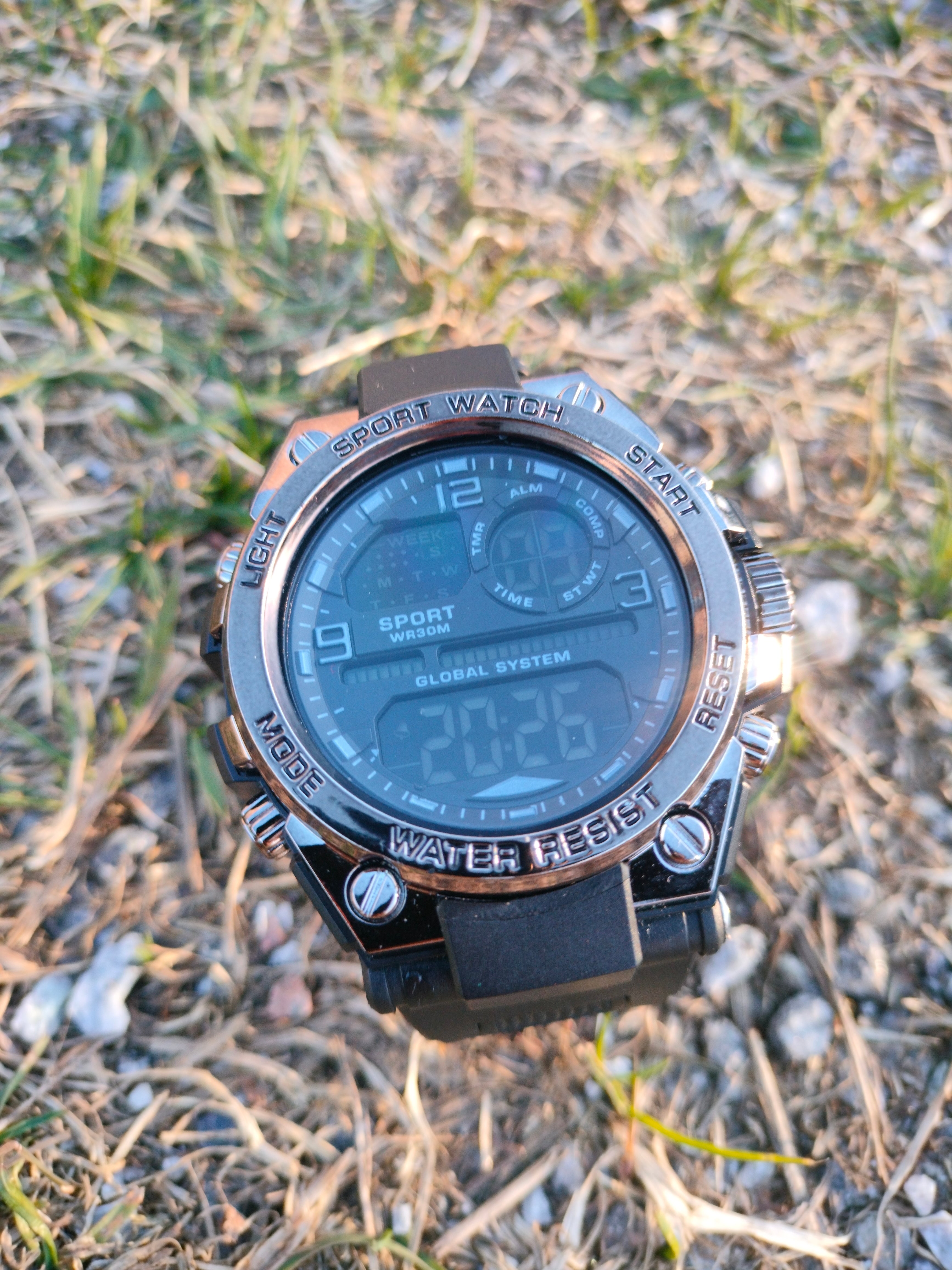 Rugged Digital Sports Watch